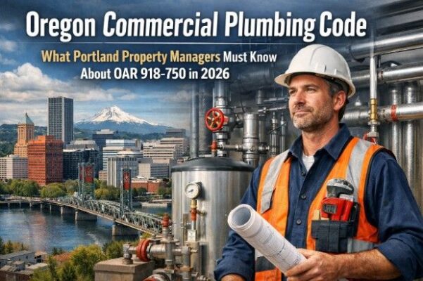 Oregon Commercial Plumbing Code: What Portland Property Managers Must Know About OAR 918-750 in 2026