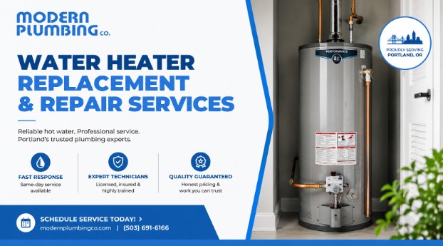 Water Heater Replacement and Repair Services in Portland, OR