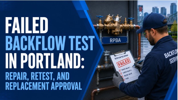 Failed Backflow Test in Portland: Repair, Retest, and Replacement Approval