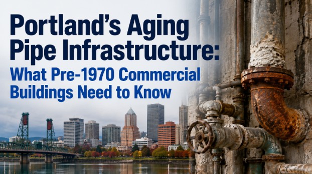Portland’s Aging Pipe Infrastructure: What Pre-1970 Commercial Buildings Need to Know