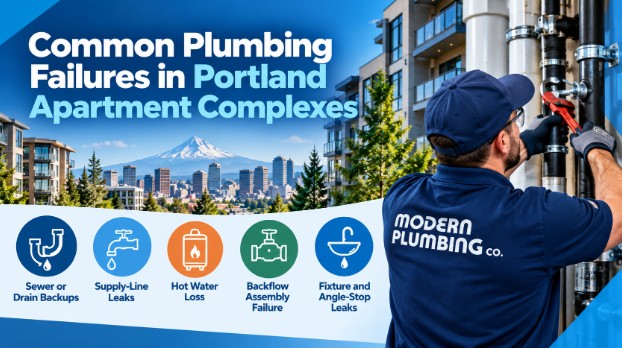 Common Plumbing Failures in Portland Apartment Complexes