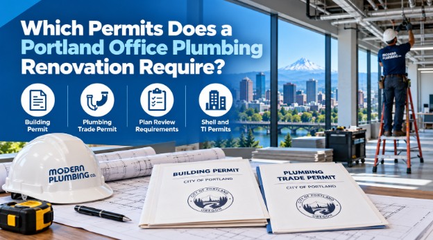Which Permits Does a Portland Office Plumbing Renovation Require?